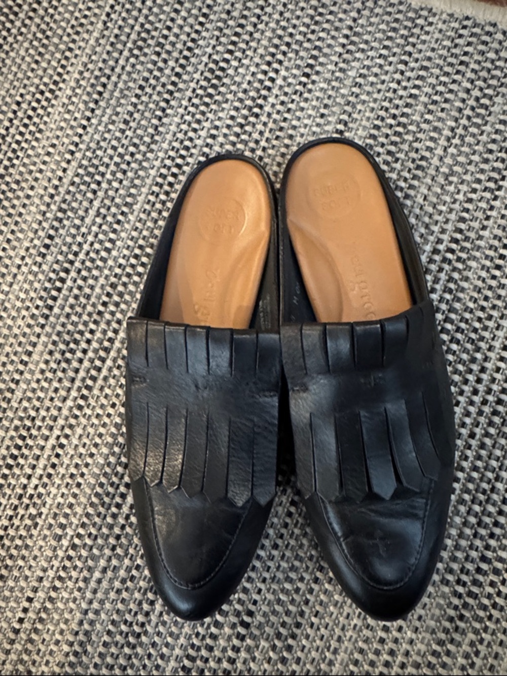 Paul Green NWOT leather kiltie mule with comfort padding